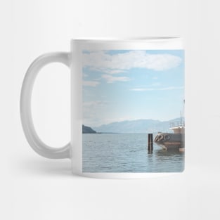 Canadian National Tug No. 6 on Okanagan Lake Mug